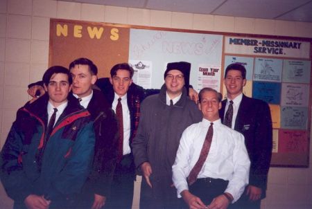 Can't remember where this was taken, but from the left that's Coffey (Me), Porter, Drew ???, Slack, Pulsipher and Phister.
Mark  Coffey
28 Feb 2006