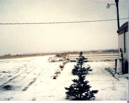 This is looking from our meetinghouse toward the main road at Piapot Reserve. I served here with Elder Mike Hayes (Littleton, CO) for 1 month. We were replaced by Elder and Sister Chalmers from Lethbridge, Alberta. - 1986
Brian Dean Cantelope
09 Aug 2007