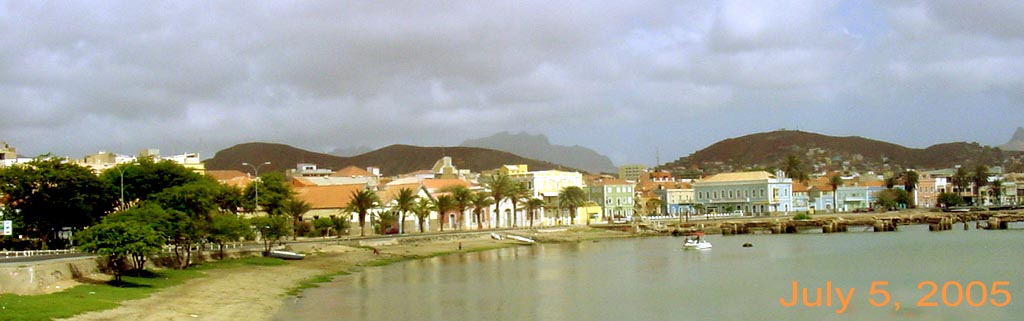 The Mindelo harbor waterfront.
Dale S. Peterson
18 Jul 2005