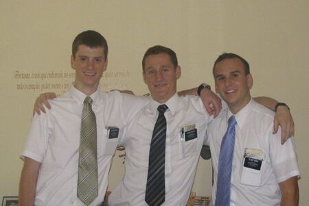 Sept. 2007  
Elders Briggs, Snow and Wixom
arrive in Praia, Cabo Verde
Tanner Alan Wixom
01 Jan 2007