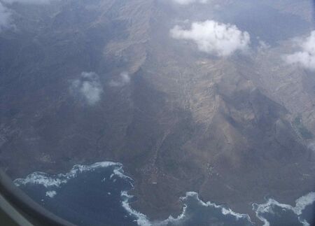 This is a view of the coast of the island of Santiago as seen when leaving the country
Tiffany Ann Howes
08 Jan 2007