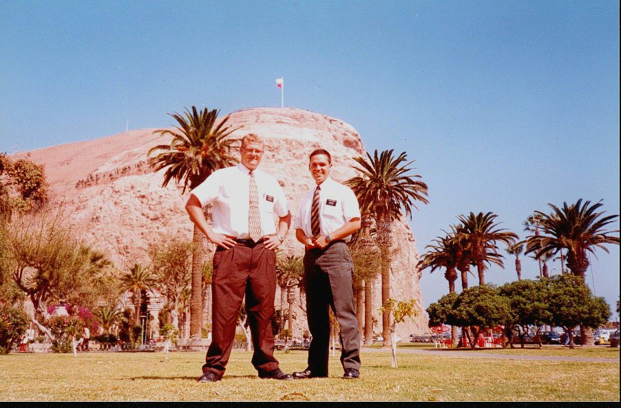 Mi gran compañero E.Winder en un dia de prerparación
Jorge Antonio Herrera
03 Jul 2002
