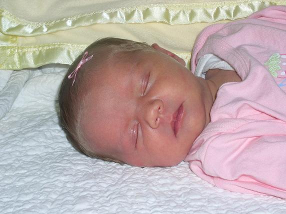 We just added a third child to the family. 
Samantha Michelle Crockett
David  Crockett
01 Apr 2006