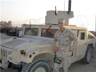 This is the vehicle that saved my life after we were hit by an IED (improvised explosive device) while serving in Iraq for Operation Iraqi Freedom
Joshua L Cox
07 May 2006