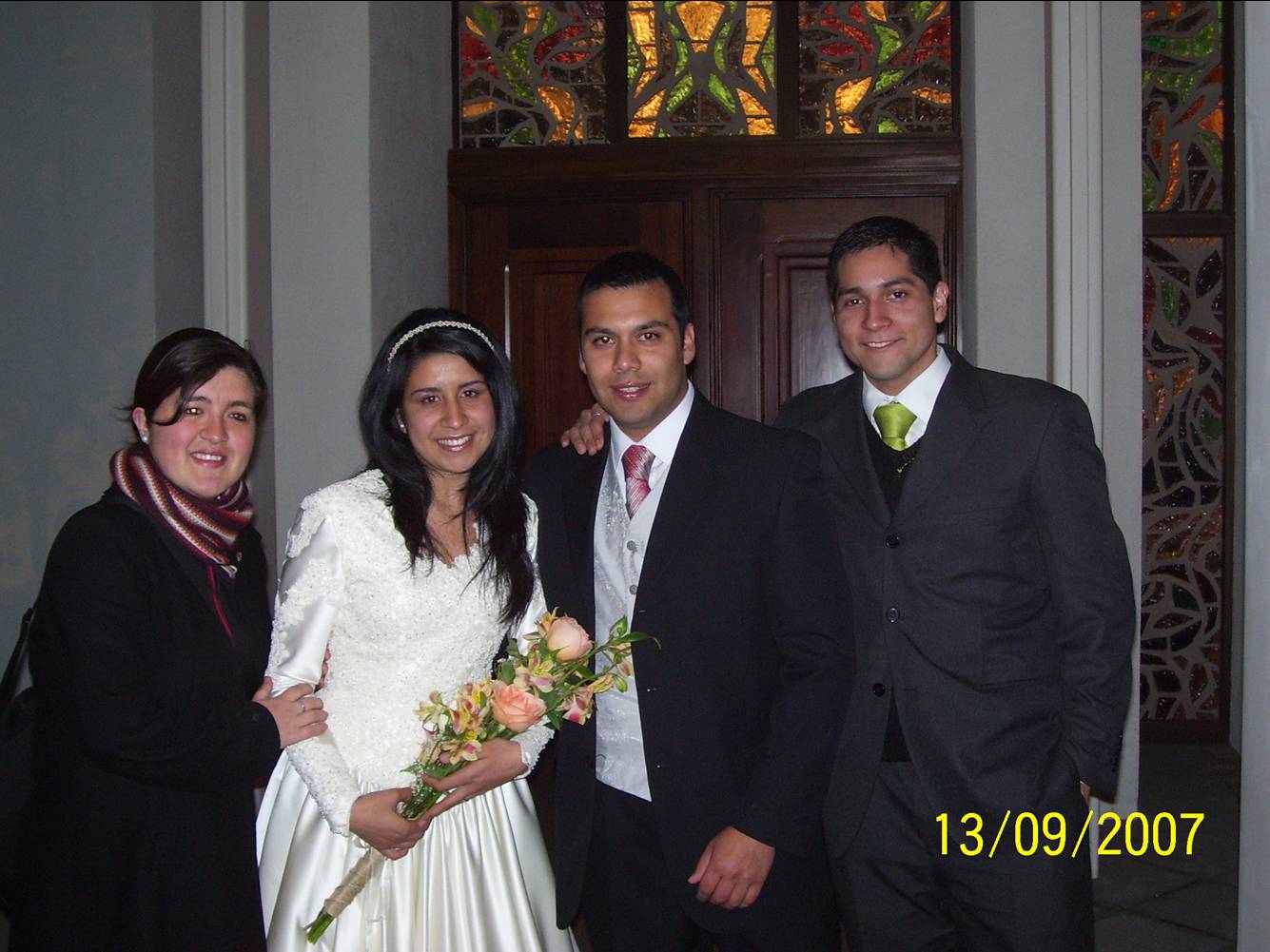 aki en mi sellamiento el jueves pasado el 13 de sep 
garcias amigos `por estar  ese dia los quero mucho

que dia mas hermoso  
te amo donna
christian e fuentes edgardo fuentes
21 Sep 2007