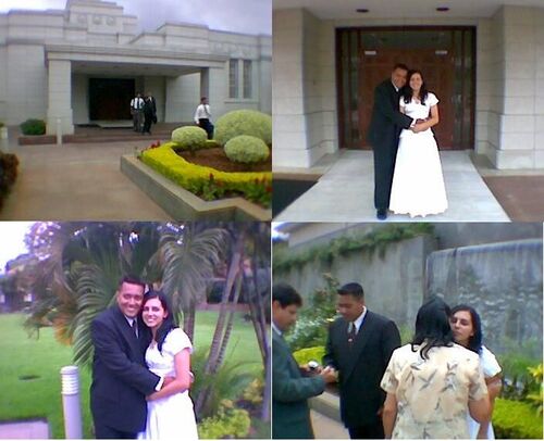 Casamiento del Elder Juan Baez
Se caso el mes pasado(04.03.06) en el Templo de Asuncion Paraguay
Enrique Anibal Texeira
28 Mar 2006