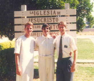 Elder Fisk and Burt with Carlos Villalobos, 12-03-03.
Daniel Adam Fisk
10 May 2004