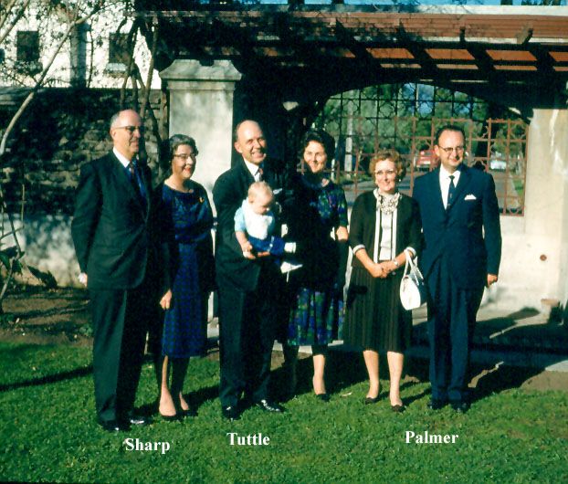President Sharp, President Tuttle and President Palmer with their wives on the day of the Chilean Mission formation October 1961
R. Kent Francis
26 Nov 2006