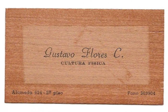 Alguien recuerda el gimnasio del Hno. Flores?
Aquí está su tarjeta.
Luis A. Herrera
04 Jan 2009