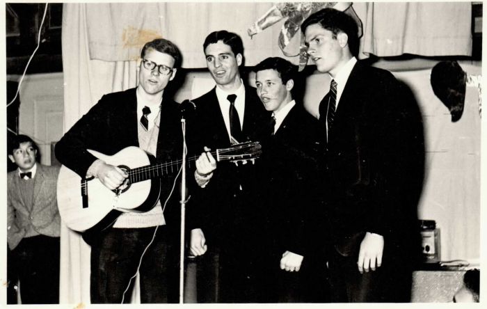 From left: Elders Gary W. Williams, Randy C. Hatch, Shirl J. Hendrickson, and James Hopkins.  Singing group organized by President Earl's wife as a Public Relations tool. June 26, 1970.
Gary Wayne Williams
04 May 2011