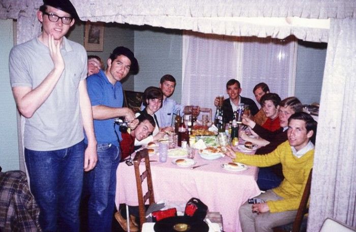 From the left is Elsworth,?, Pettijohn,?

Posted on behalf of Robert Franson.
Blaine Nay
24 Nov 2012