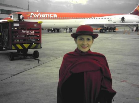 Mi esposa en su trabajo de auxiliar de vuelo de avianca, Antes de irse a San Andres en un McDonell Douglas 83
Oscar Javier Alvarez
22 Dec 2005