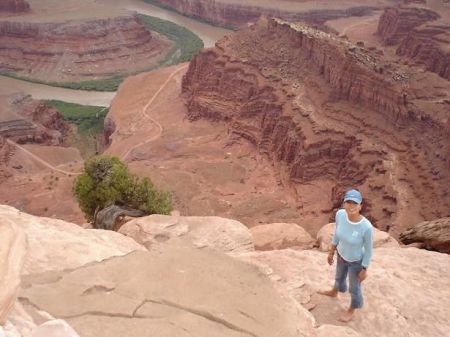 Este es un cañón que hay en Moab muuuy profundo
N. Stella  Allred
25 Dec 2005