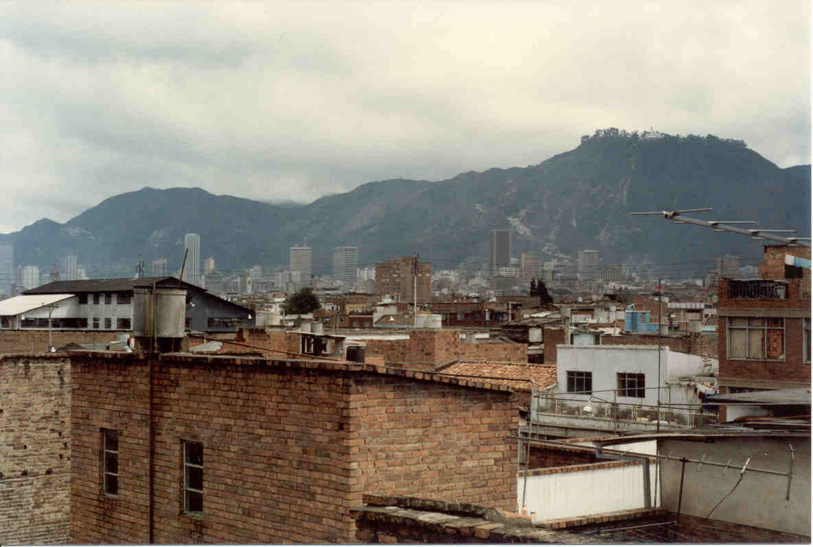 Downtown Bogota, from the south
Bryan J Brindley
13 Feb 2001