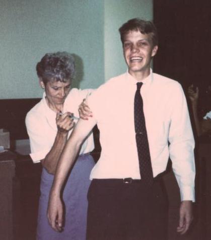 Vaccinations at Zone Conference 1985
Matthew  Neeley
25 Jan 2008