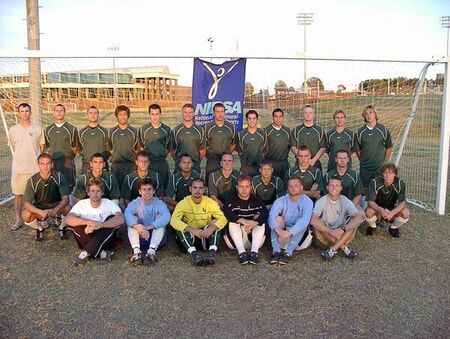 Utah Valley University Soccer team, when we took 2nd in the nation 2005. Fun team to play on.
Justin M Wagar
03 Feb 2009