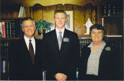 President and Sister Ludwig with Elder Hunter December 11th 2002.
Philip Jace Hunter
15 Feb 2003