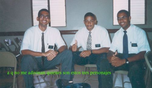 quien me dice quienes son estos?
FRANCISCO MANUEL TEJADA
14 Nov 2001