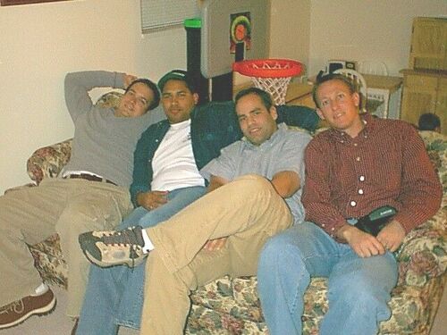 Taken in April of 2003, Former Elders Jeff Richards, Rafael Gutierez, Tyler Judkins, & Aaron Edwards.  It was great to see Guti again!
Tyler  Judkins
22 Apr 2003