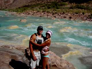 Estamos en el Grand Canyon donde yo era un guia del rio
Corey ''Cub