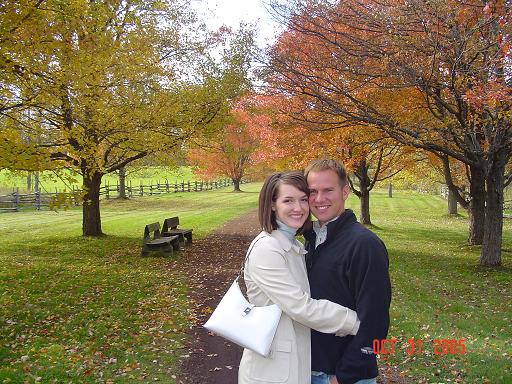La esposa y yo durante la noche de miel en Nueva York, Palmayra.
Jon W. Murdoch
11 Apr 2006
