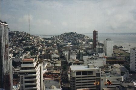 I can't remember what building this is from, but the view was nice.
Joshua  Kelley
05 Jan 2004