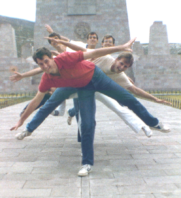 At the Mitad Del Mundo (Equator!) in 1984. We are headed home!
Brian R.  Ellis
02 Nov 2005