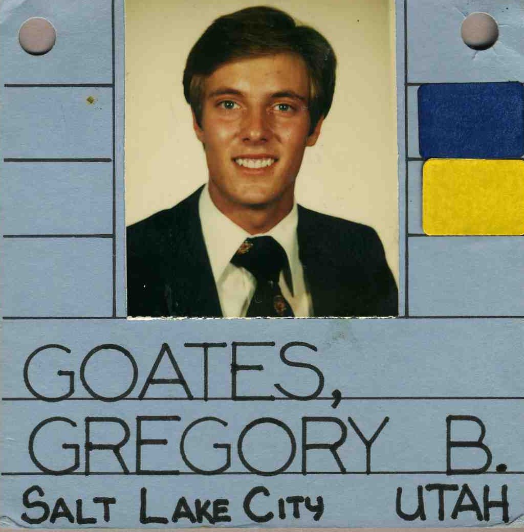 Greg B Goates Alumni Photo