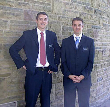 Elder Jensen and Elder Ekeland
Rebecca, Ellen Winter
01 Dec 2003