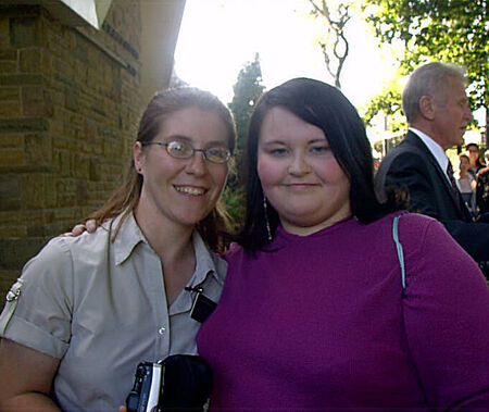 Sister Hughes and me...just after a dear friend (investigator) had been baptised :D
Rebecca, Ellen Winter
01 Dec 2003