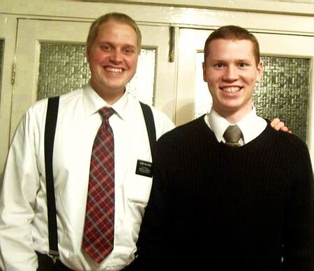 Elder Ahlstrom and Elder Brinton really good dudes!
Rebecca, Ellen Winter
10 Feb 2005