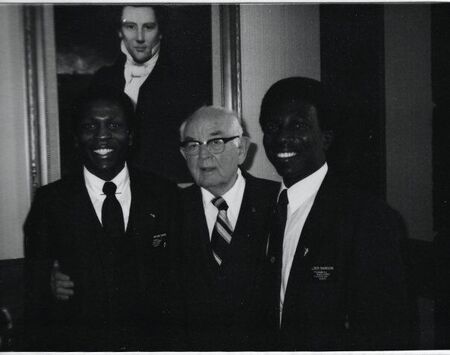 Elders Sampson-Davis and Bainson with President Kimball
Blane Frederik van Pletzen
20 Jul 2008