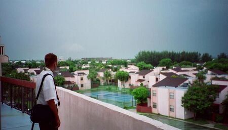 Elder Salgado looking onto Fontainbleau after a rain.
Matt D George
14 Jul 2005