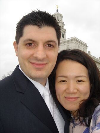 On december 16 2006 Somyung Kim and I were sealed in the Nauvoo temple. Elder and Sister Flint also flew out from Utah and were with us! It was so special to have them with us.
Somyung Kim is from South Korea. She was in Daytona Beach where I met her. We taught her and I baptized her right before I left my mission. Later we started dating and were engaged for 3 years. I went to Korea 3 times and she came back to the usa to finish her degree. I am so thankful she is finally with me always now.
Andrew Joseph DePlacito
28 Feb 2007