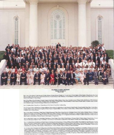 June 15, 1998, Mission confrence before the mission split creating the Florida Orlando Missioon
James L. Miller
25 Jun 2002
