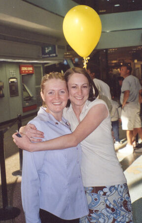 Sister Michelle Bready and I at the SLC airport
Erica Dawn Downs
04 Jul 2005