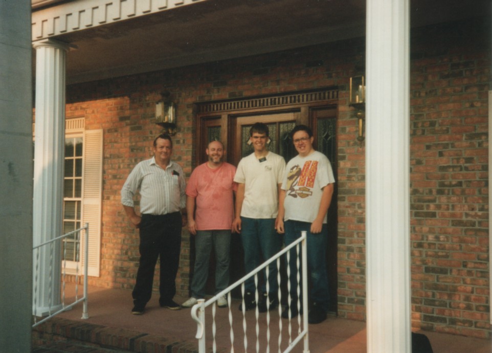Gerratt Bethers, John Read, Billy Davis, and another member move church furniture into a leased building for Fiztgerald's first branch.
Gerratt D Bethers
19 Apr 2002
