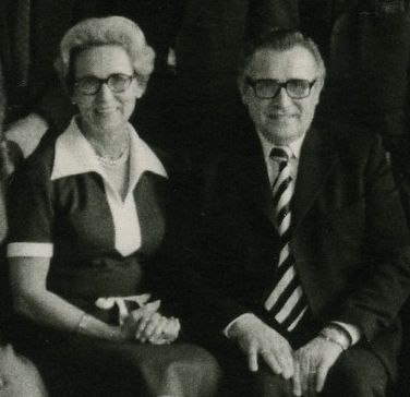Right: Rudolf K. Poecker, Left: Elfrieda Poecker
At a Zone Conference, 1975
Bruce James Black
01 Apr 2007