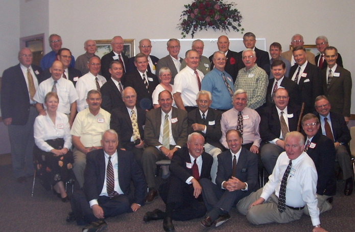 Missionaries from 1959 thru 1964 who served with Pres. Gardner.  We celebrated Pres. and Sister Gardners 90th birthdays!
Darrell  Clegg
20 Oct 2005