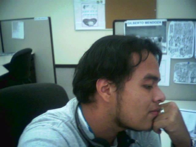 Si, yo se que no es mi mejor foto tampoco, pero es la unica que tenia a mano, esto es en mi trabajo, bueno pues escribanme no sean malos, nos vemos pues
Gilberto Antonio Mendoza
05 Mar 2006