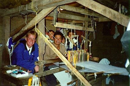 This was taken in my second area of Chiquilaja.
The working on it is named Pedro.  Don't remember his last name but he was married to one of Mejia's daughters (FYI for all who know Chqui).
Matt  Davidson
30 Jun 2001