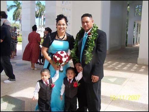 Photo of my family..missing is the Baby. Someone stole him for a minute
Pita Lotikeni Kaufusi
17 Mar 2008