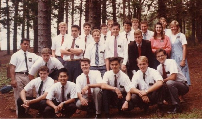 Hon. Zone Dedication @ St. Lewis Heights
Top: Gilbert, Mangisi, Arch, Peterson, Peters, Barrett, Black, Untch, Maynes, Ombach, Nelson, S. Davis, Stewart, S. Richardson
Bottom: Makihele, Ryan, O'Berry, Yamaura, Pemberton, Wilken, Matheny, Martin
Aaron Brent Nelson
11 Nov 2002