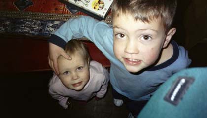 These are two of my three kids, the other kid is a foster child and is seventeen.
Tyler Ross Bastian
14 Apr 2005