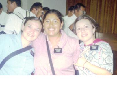 Aquí estoy con la hermana Pérez de Nicaragua y la hermana Valle de El Salvador.
Helen Alejandra Guerrero
22 Aug 2005