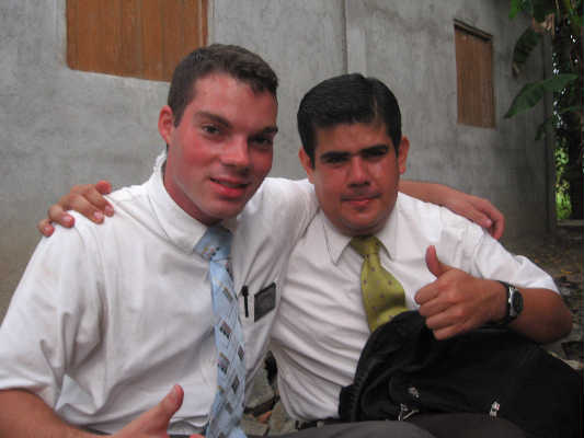Elder Robbie Whitnah and Elder Lopez
taken in Monterrey, Honduras
Grace Whitnah
01 Feb 2008