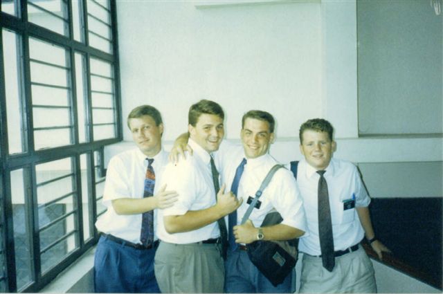 Elders Lalanne, Peach, Clark and Zirker in Tegucigalpa
Aaron  Clark
28 May 2003