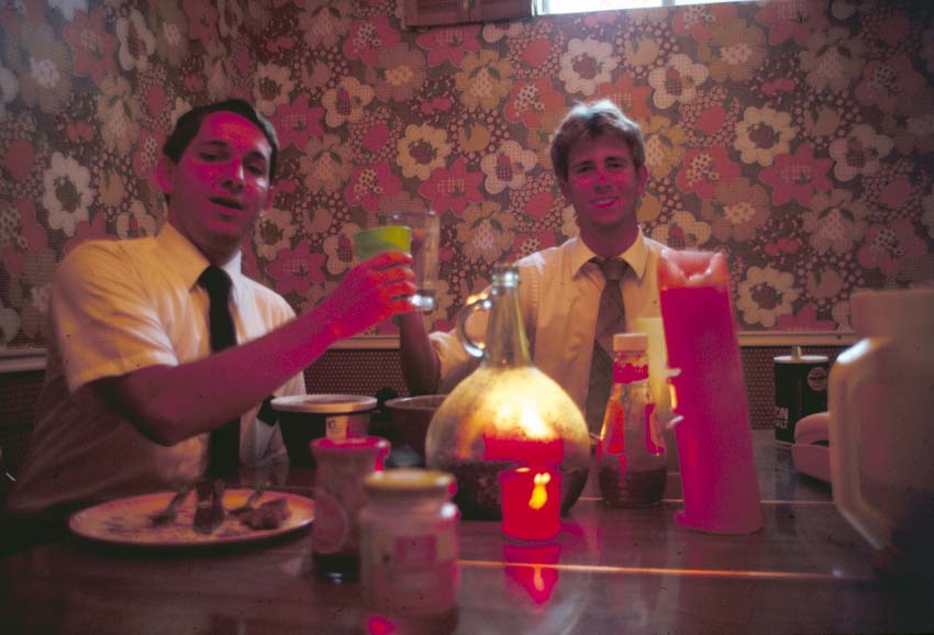 Elder Vogt and Elder? having lamb dinner, Chubbuck 1982
Phillip  Vogt (Weyers)
25 Sep 2006