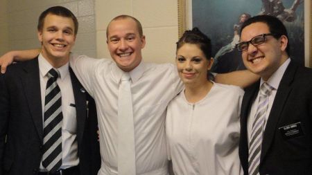 Elder Hewitt, Elder Gale, Lauren Robertson, Elder Abreu
Kay Gale
08 Jun 2011