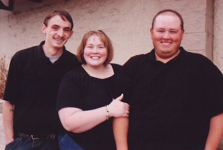 Sam Carroll (my brother), me and Kevin Little (my husband).
Jennie  Little
20 Aug 2006